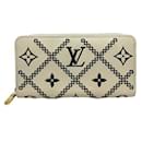 Louis Vuitton Monogram Empreinte Broderie Zippy Wallet