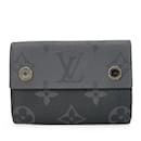 Louis Vuitton Tri-fold Wallet in Monogram Eclipse
