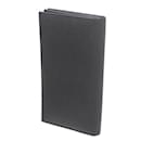 Bvlgari Bi-fold Long Wallet in Black Leather - Bulgari