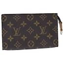 LOUIS VUITTON Monogram Bucket PM Accessory Pouch LV Auth 104342 - Louis Vuitton