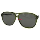 Óculos de sol Gucci Brown Plastic GG0016 SA 004