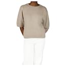 Neutral short-sleeved jumper - size XS - Autre Marque