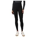 Black high-waisted leggings - size S - Autre Marque