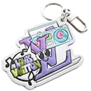 Louis Vuitton Monogram Comics Keyring