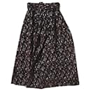 Mame Kurogouchi Floral Jacquard Flared Skirt - Autre Marque