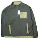 Urban Research Reversible Pullover Jacket L Charcoal/Olive - Autre Marque