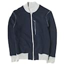 Reversible Sweat Stadium Jacket XS Navy/Grey - Autre Marque
