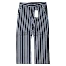 KUON TRIMMED TROUSERS Cotton Trousers - Autre Marque