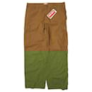 KENZO NIGO Flower Button Cargo Pants Brown - Autre Marque