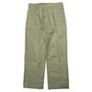BERWICH LUCANO Cotton Twill Wide Chinos 44 - Autre Marque