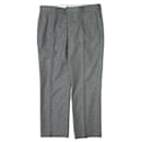 Drawer Wool Press Pants Gray 38 - Autre Marque