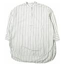 SACRA Stripe Pullover Shirt Cotton Shirt - Autre Marque