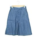 HYKE Denim Baker Skirt Blue - Autre Marque
