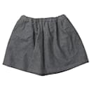 VETRA Flannel Easy Skirt, Wool, Gray, Size 34 - Autre Marque