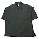 H BEAUTY&YOUTH Oversize Short Sleeve Shirt Cotton Shirt - Autre Marque