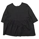 J&M Davidson Gather Blouse Cotton Lyocell Top - Autre Marque