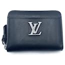Louis Vuitton Lockme Zippy Coin Purse Black
