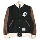 Mr.DEADWAX BROTHERS STADIUM JACKET 01 Wool Lamb Leather Stadium Jacket - Autre Marque