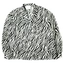 STAND ALONE × BEAUTY&YOUTH UNITED ARROWS Zebra Print Polyester Shirt Limited - Autre Marque