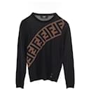 Tricot en laine Zucca de Fendi