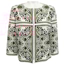 Max Mara Studio Brown / White Cropped Jacket - Autre Marque