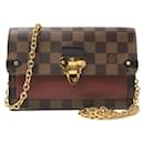 Louis Vuitton Damier Leather Shoulder Bag N60222