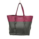 Tod's Women's Leather Tote Bag in Purple