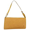 LOUIS VUITTON Epi Pochette Accessoires Pouch Yellow M52989 LV Auth 106689 - Louis Vuitton