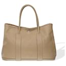 HERMES Garden Party Bag in Etoupe Leather - 102350 - Hermès