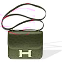 HERMES Constance Bag in Exotic Leathers Red - 102368 - Hermès