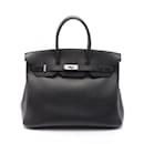 Hermes Birkin 35 Handbag in Black Epsom Leather - Hermès