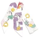 Foulard en soie Hermes Twilly Garde Robe Pop - Hermès