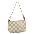 LOUIS VUITTON Damier Azur Mini Pochette Accessoires Pouch N63005 LV Auth 105672 - Louis Vuitton