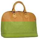 LOUIS VUITTON Epi Alma Hand Bag Yellow M52149 LV Auth 107462 - Louis Vuitton