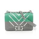Chanel Boy Chanel Small Chevron V-Stitch Shoulder Bag