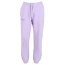  Pangaia Drawstring Sweatpants in Purple Cotton - Autre Marque