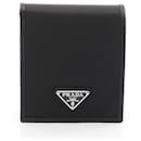 Prada Tessuto Saffiano Leather Bi-Fold Wallet