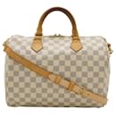 Louis Vuitton Damier Azur Speedy Bandouliere 30 Handbag