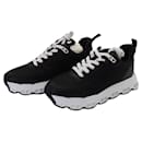 Hermes Impulse Sneakers Fabric Leather Black - Hermès