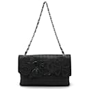 Chanel Chocolate Bar Camellia No.5 Shoulder Bag