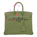 Hermes Birkin 25 Handbag in Pink Togo Leather - Hermès