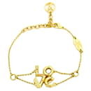 Louis Vuitton Gold Charm Bracelet