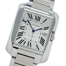 Cartier Men's Tank Anglaise XL Date Automatic Wristwatch
