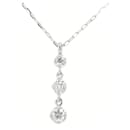 4℃ Diamond Necklace K18WG White Gold - Autre Marque