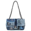 Chanel Denim Patchwork Shoulder Bag