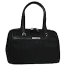 BALENCIAGA Hand Bag Canvas Black Auth bs20942 - Balenciaga