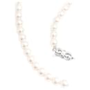 Mikimoto Pearl Necklace K14WG White Gold - Autre Marque