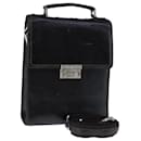 BALENCIAGA Hand Bag Leather 2way Brown Silver Auth bs21157 - Balenciaga