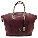 NEW LOUIS VUITTON LOCKIT MM HAND BAG IN LEATHER & PYTHON N92168 - Louis Vuitton