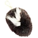 Louis Vuitton Bordeaux Fur Handbag Charm